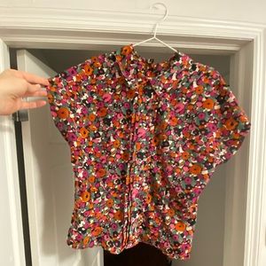Vintage floral blouse